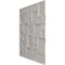 Ekena Millwork 19 5/8in. W x 19 5/8in. H Modern Square EnduraWall Decorative 3D Wall Panel Covers 2.67 Sq. Ft. WP20X20MSCAB - alternate 5